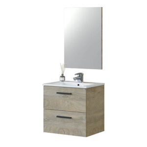 FOR028 - 305180C ARUBA CABINET 60X45x57 INCL. MIRROR WITH BASIN