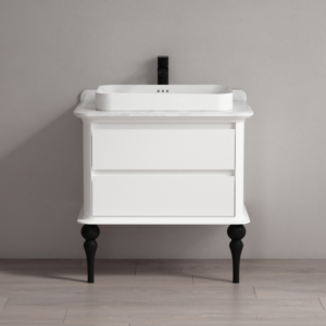 SKL078 - AC815159A - CLASSIC MARBLE FLOOR STANDING BATHROOM CABINET