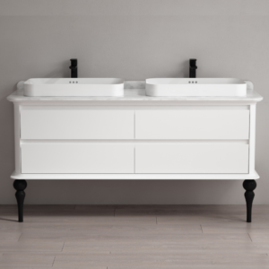SKL087 - AC815159B - FLOOR STANDING CABINET WITH CLASSIC MARBLE TOP
